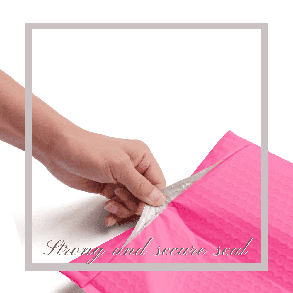 Alternium Bubble Mailer 8.5"x11" Pink 25 Pack