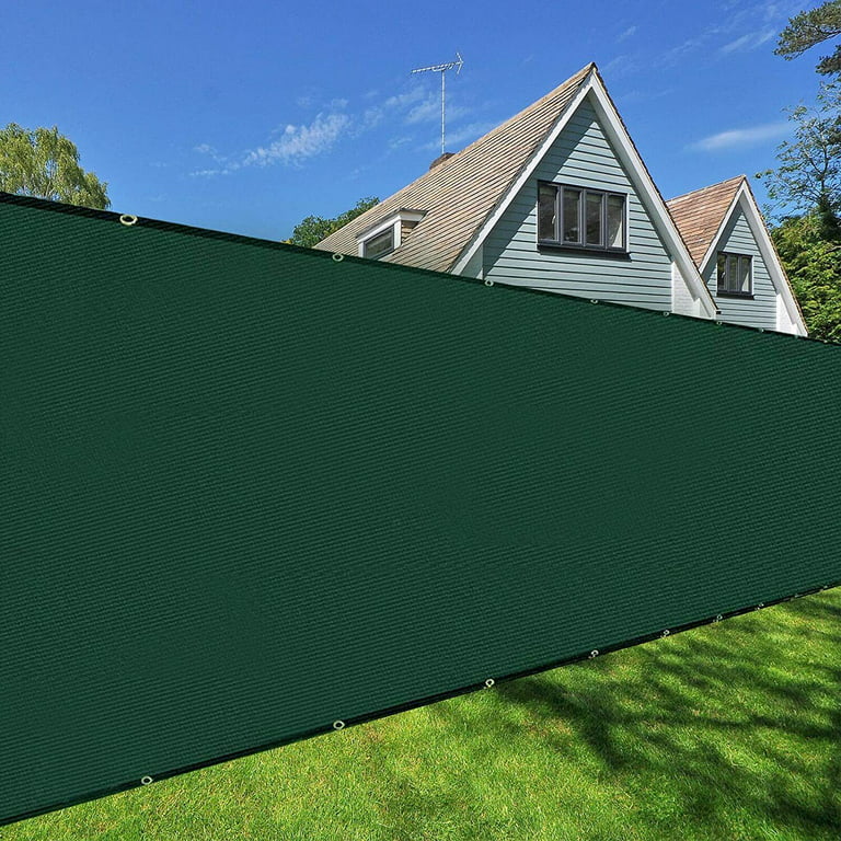 50' Privacy Fence Screen Windscreen Heavy Duty Fencing Mesh Shade