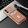 thumbnail image 7 of Allytechgroup Case Compatible with Mag-safe for Samsung Galaxy S25 Edge,RFID Blocking 2 in 1 Detachable PU Leather Magnetic Wallet Case with Credit Card Slots Kickstand Shockproof Cover, Rosegold, 7 of 7