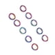 thumbnail image 5 of 10 Uds Anillos superiores de ojo de Guía de pesca kusrkot Guía de cañas de pesca Anillo de cerámica, 5 of 8