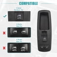 thumbnail image 4 of Interruptor de ventana eléctrica Unique Bargains para Chrysler 200 Black, 4 of 9