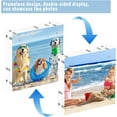 thumbnail image 4 of ANHXN acrylic frame, frameless transparent frame, double-sided magnetic, independent desktop display Different specifications to choose from, 4 of 12