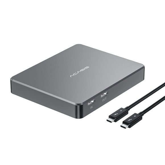 Acasis Thunderbolt 3 HDMI-compatible Video Capture Card 4k60hz Live Recording for Switch/PS5 Game Live Broadcast Support Xbox/Vmix,