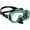 1 Pack Black Lake Green, variant on Swim Goggles with Nose Cover,Latest HD 3-Window Wide Vision Lens Snorkel Mask Anti-Fog&Leak for Adults Youth and Kids Swimming Snorkeling Diving
