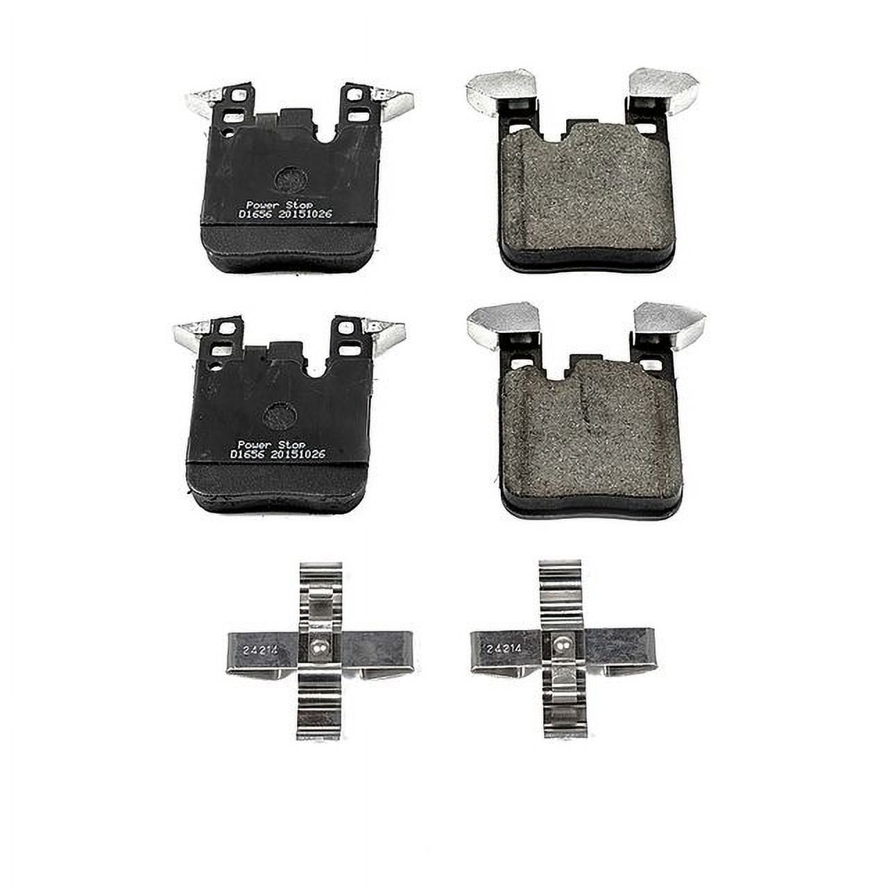 Power Stop Rear Z17 Evolution Ceramic Brake Pads with Hardware 17-1656
