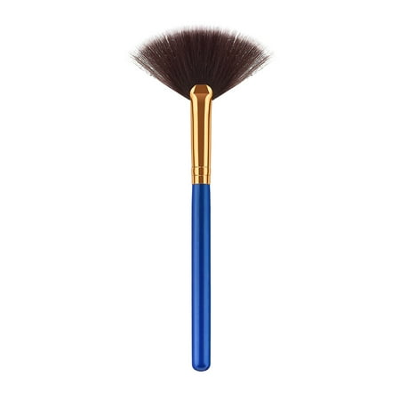 HSMQHJWE Double Sided Skin Tape Beauty Makeup Shape Cosmetic Face Powder Fan Highlighter Blending Brush Brush Mini Brush Kit