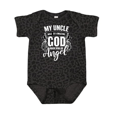 

Inktastic My Uncle Was So Amazing God Made Him an Angel Gift Baby Boy or Baby Girl Bodysuit