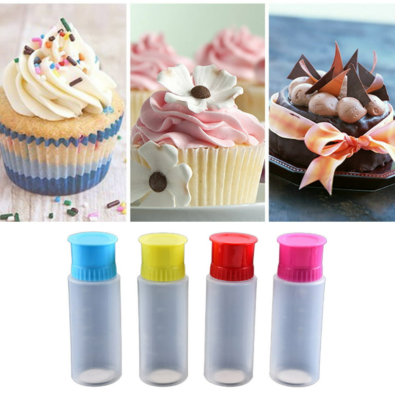 Cake Pen Bottle Piping Bottles Icing Squeeze Decorating Tool Cookie Baking  Cream Sauce Condiments Fondant Grease