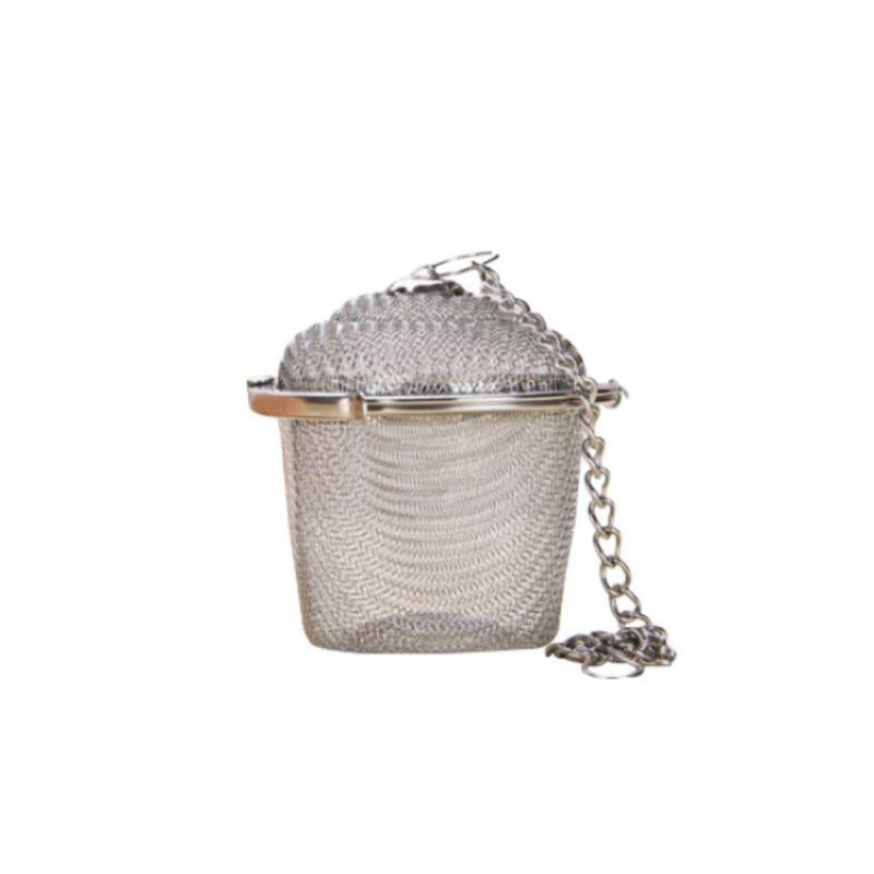 Tea Ball Strainers for Loose Tea Fine Mesh Tea Strainer 18//8 Stainless Steel Tea Infuser with Extended Chain 2 Pack