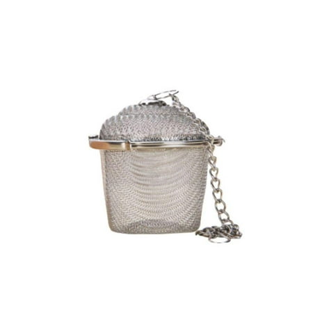 

Feiona Stainless Steel Mesh Tea Ball Strainer Filters Tea Interval Diffuser for Loose Leaf Tea Herbal Spices Seasonings 5 size