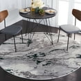 thumbnail image 2 of SAFAVIEH Craft Elouise Abstract Area Rug, 8' x 10', Grey/Green, 2 of 8