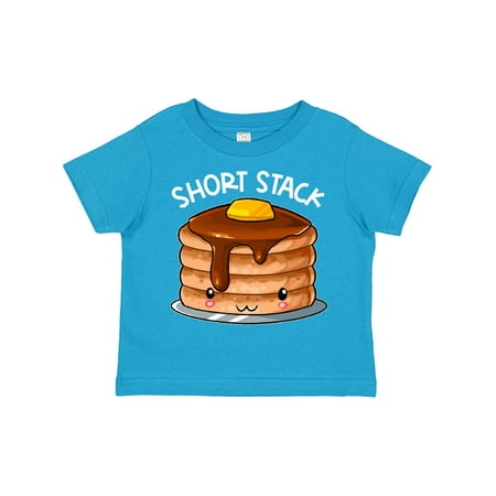 

Inktastic Short Stack Cute Pancake Breakfast Gift Toddler Boy or Toddler Girl T-Shirt