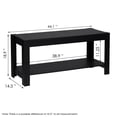 thumbnail image 6 of Furinno Parsons Entertainment Center TV Stand/Coffee Table, 6 of 6