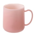 thumbnail image 2 of Sokhug Plastic Toothbrush Cup with Wide Base for Bathroom Counter, 3.62x3.35 Inches, Pink, 2 of 6