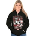 thumbnail image 3 of Street Fighter Natural Born Legend Unisex Plus Size Zip Hoodie Brisco Brands 5X, 3 of 5