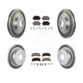 thumbnail image 1 of Transit Auto Front Rear Coated Disc Brake Rotors and Ceramic Pads Kit for Car 1999-2001 Lexus RX300 AWD KGC-100972, 1 of 11