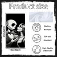thumbnail image 2 of 2Pcs Halloween Kitchen Towels Nightmare Before Holiday Christmas Decor Funny Hand Towels for Bathroom Gothic Dish Cloths Halloween Bathroom Decortions Housewarming Gift for Home Wall Decor, 2 of 7