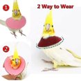 thumbnail image 5 of 4pack Pet Parrot Anti-bite Elizabethan Collars, Anti-grab Feather Plucking Wound Healing Safety Collar, Protective Recovery Cones For Budgerigar Loveb, 5 of 5