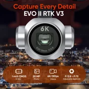 Autel Robotics EVO II Pro RTK V3 6K/30fps HDR Video Centimeter-Level Positioning