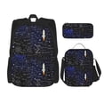 thumbnail image 1 of Fotbe Physical Formulas Set Escolar 3 en 1 para Niños - Mochila Duradera con Lonchera Aislante y Estuche para Lápices - Mochila Escolar para Niños y Niñas, 1 of 7