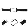 thumbnail image 3 of Simple PET Watch Band Solid Color Bracelet Replacement Wristband Smartwatch Strap Compatible for Gear S R750 (Black), 3 of 8