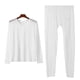 thumbnail image 1 of Ropa de otoño, pantalones largos para hombre, finos, de verano, de seda de hielo, para niños, con perspectiva elástica alta, de secado rápido, ajustados y sedosos, ropa interior, 1 of 6