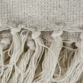 thumbnail image 4 of DII 50x60" Modern Cotton Cabana Stripe Throw in Artichoke and Cream, 4 of 4