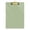 Gold, variant on 12.5x9 Inch Acrylic Clipboard with Metal Clip – Single-Sided Print & Retractable Hook，Army Green
