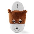 thumbnail image 2 of Kid's Plush Cartoon Animal Cozy House Slippers for Indoors (Bear), 2 of 3