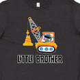 thumbnail image 4 of Inktastic Little Brother Construction Truck Boys Youth T-Shirt, 4 of 5