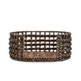 thumbnail image 6 of THE LICKER STORE Gigi 24" x 18" Modern Bohemian Handwoven Hyacinth Open-Weave Oval Pet Bed with Machine-Washable Cushion, Brown, DBD4000B, 6 of 8