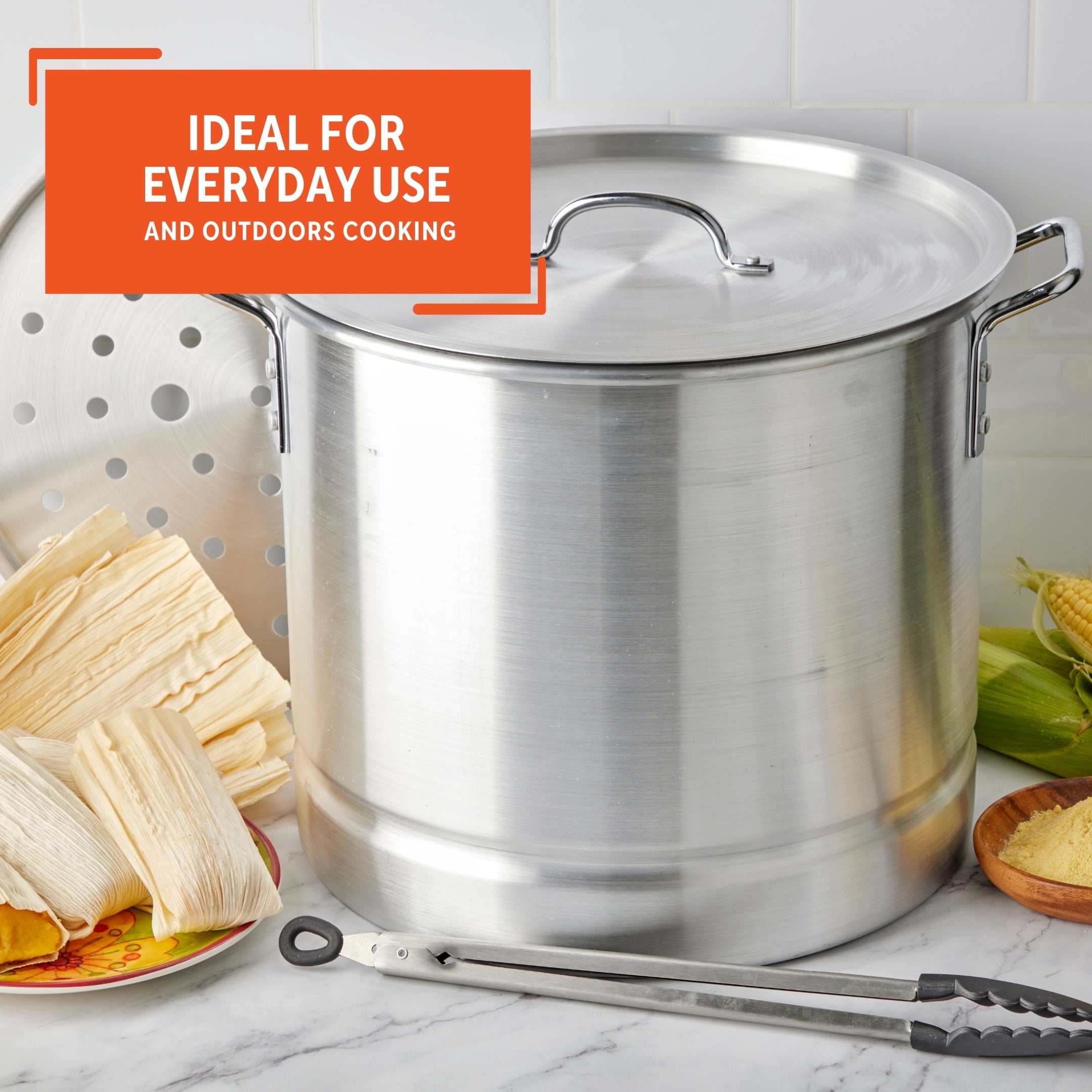 IMUSA 28qt Aluminum Steamer
