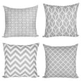 thumbnail image 2 of Clearance! Nomeni Pillow Covers Home Cushion Survived Family Pillowcase Throw Pillow Cover Room Decor Grey, 2 of 3