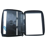 Casual Leather Padfolio, Black