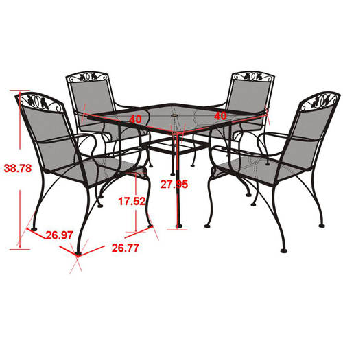 outsunny 4 piece rattan set