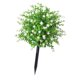 thumbnail image 5 of Estaca de flores artificiales para el suelo, adorno decorativo, ramo de cementerio, flores falsas Camelia, 5 of 9