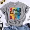 thumbnail image 5 of Camiseta de manga corta con estampado de animales mágicos para mujer, Camisetas estampadas de Hogwarts, ropa informal de verano, 5 of 5