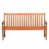 Amazonia Milano Eucalyptus Bench