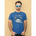 thumbnail image 2 of Road Race96 Banner T-Shirt Men -Image by Shutterstock, Male 4X-Large, 2 of 4