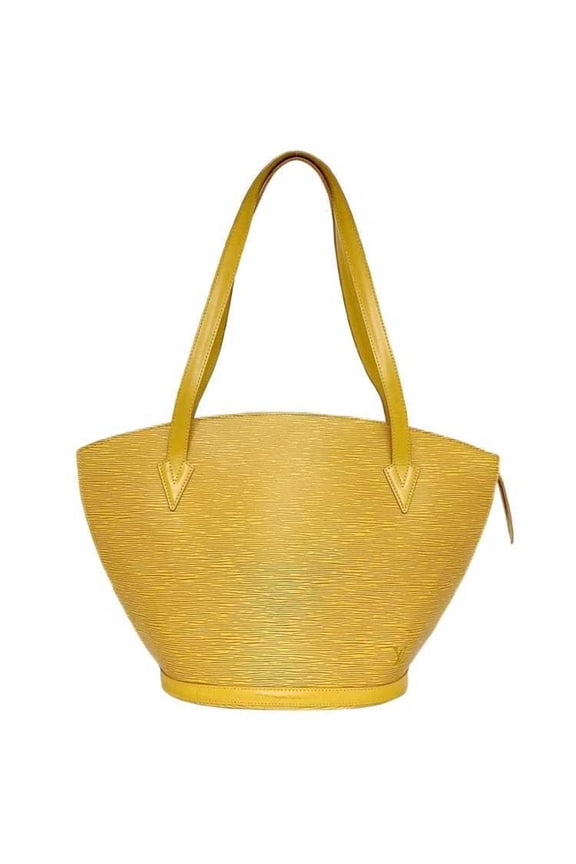 Pre-Owned Louis Vuitton Tote Bag, Saint Jacques Yellow, Tassili Epi Leather, M52269 ec-20067,...