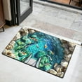 thumbnail image 5 of 3D Optical Illusion Door Mat, 16x24 Inch Absorbent Non-Slip Bathroom & Entrance Rug, Quick-Dry Dirt Proof Floor Mat for Modern Home Decor,A, 5 of 6