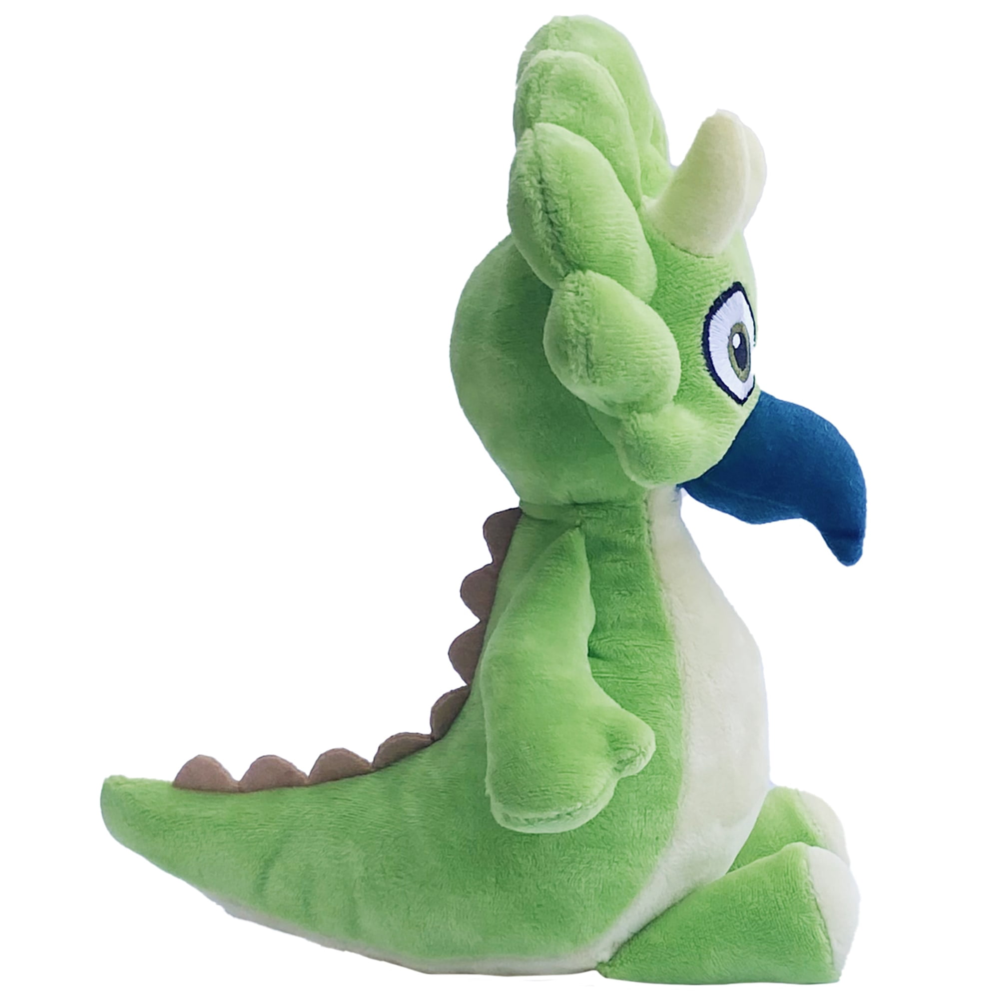 Gigantosaurus: 10" Dinosaur Soft Plush - Tiny - Green & Blue Huggable Dino, Soft Texture Stuffed Toy, TV Series Character, Toddler & Kids Ages 1+