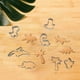 thumbnail image 4 of melotizhi Cartoon Dinosaur Series Stainless Steel Cookie Animal Shape Cake, Silver, 4 of 8