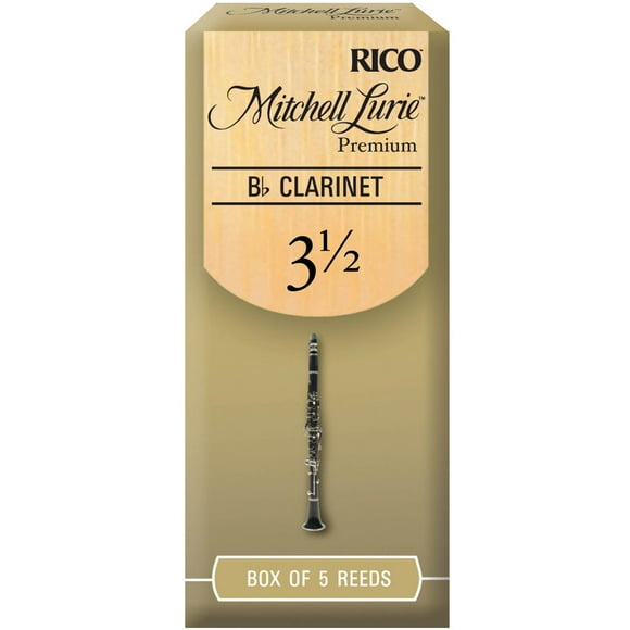 Mitchell Lurie Premium Bb Clarinet Reeds - #3-1/2, 5 Box