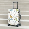 thumbnail image 5 of Uemuo Dinosaur Printed Washable Luggage Cover - Fashion Suitcase Protector Fits 18-32 Inch Luggage -X-Large, 5 of 9