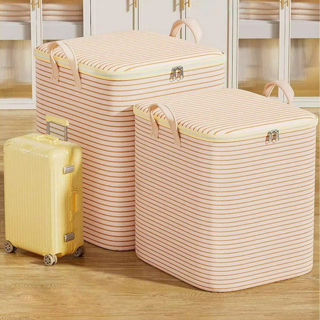 Vaidha Clothes Storage Box For Home Moving Large-capacity Wardrobe Clothing Storage Box Bag-proof Storage Basket Box