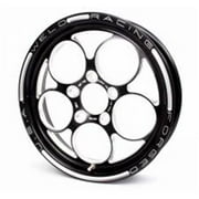 Weld Racing WEL86B-17000 17 x 2.25 in. Anglia Spindle Mount Aluminum Magnum 2.0 Wheel - Black Anodize