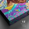 thumbnail image 4 of PixonSign Canvas Print Wall Art Graphic Kobe Bryant Basketball Player Graffiti & Street Art Comics Digital Art Modern Art Bohemian Portrait Fun Multicolor Ultra for Living Room, Bedroom - 16"x24", 4 of 5