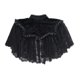 thumbnail image 4 of Chal gótico Punk encogiéndose de hombros para mujeres y niñas, vestido, cárdigan, vestido, accesorios florales, capa, capa de hombro, Tops para verano S Yinane Capa chal mujer, 4 of 8