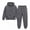 Boys Winter Outfits02 Grey, variant on HCNTES Baby Boy Winter Clothes Toddler Boys Clothes Fall Winter Outfit Sets, Kids Outfits Sets 0 6 12 18 24 Months 2T 3T 2PC Solid Color Hoodie With Pocket Cargo Pants Two Pieces